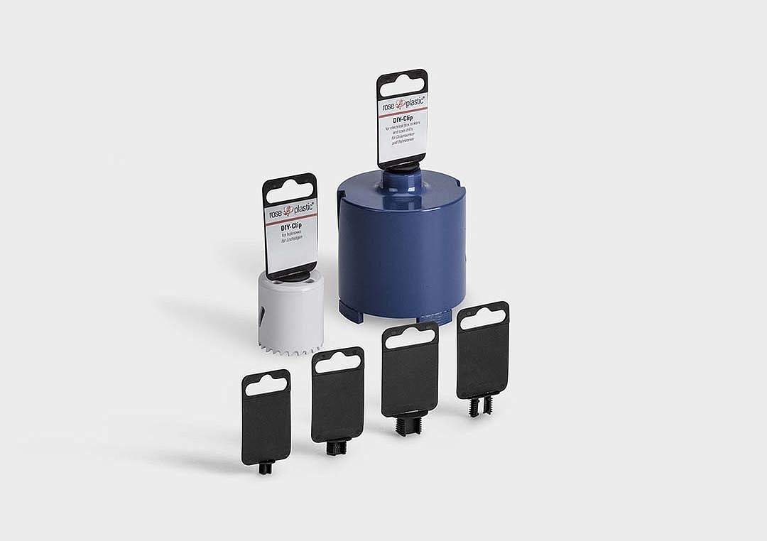 DIY-Clip für Stecknüsse, Dosensenker, Lochsägen