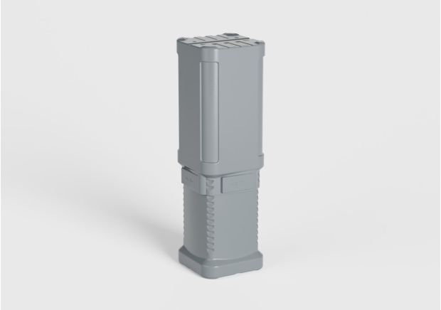 Image shows BK 45 120 S gray 03 HDPE 01