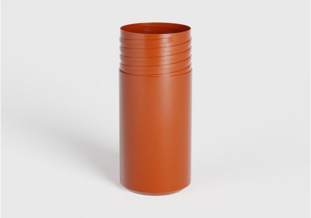 Image shows GP 80 136 I orange 02 HDPE 01