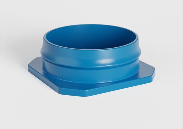 Image shows P 20 blue 01 LDPE 04