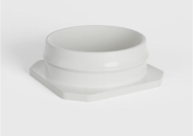 Image shows P 20 white 01 LDPE 04