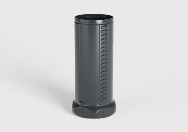 Abbildung zeigt TX 45 120 I grau 02 HDPE 01